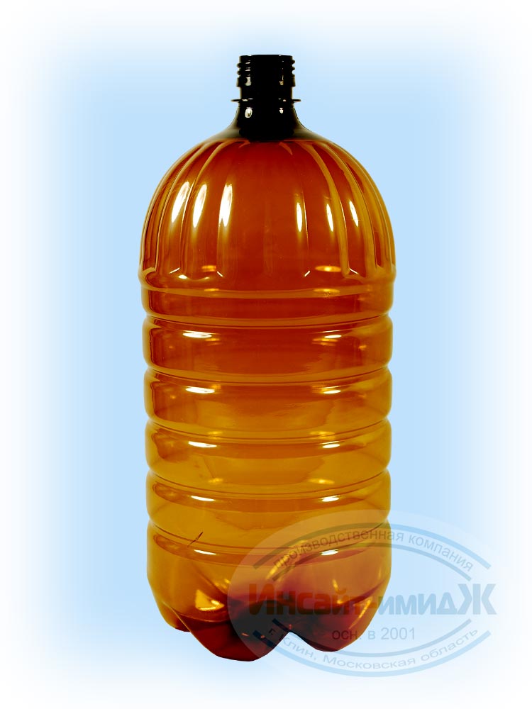 ПЭТ бутылка 2,5 литра, коричневая. Горло 28 мм PCO1810. Цена за бутылку По запросу